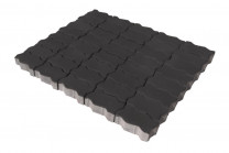 Волна 225x112,5x60 черный