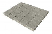 Волна 225x112,5x80 серый
