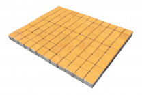 Квадрат малый 100x100x60 желтый